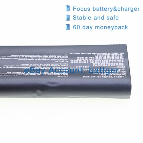 Genuine 10.8 6080mAh BTY-M6H1 battery for MSI GE75 GP75 GL63 GP62 GL65 GL75 GP63 - 第 6/6 張圖片