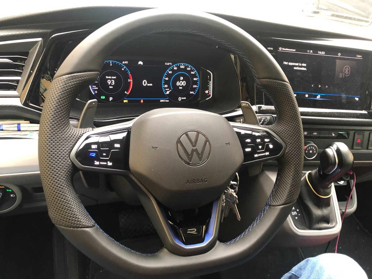 JINGMU Lenkradbezug Für VW Tiguan (2007-2018) – Mikrofaser, Anti-rutsch & Atmungsaktiv