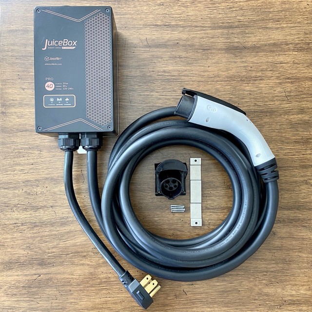 juicebox Pro 40 Amp Charging Station 23ft Cord Plug in EVSE 40a W