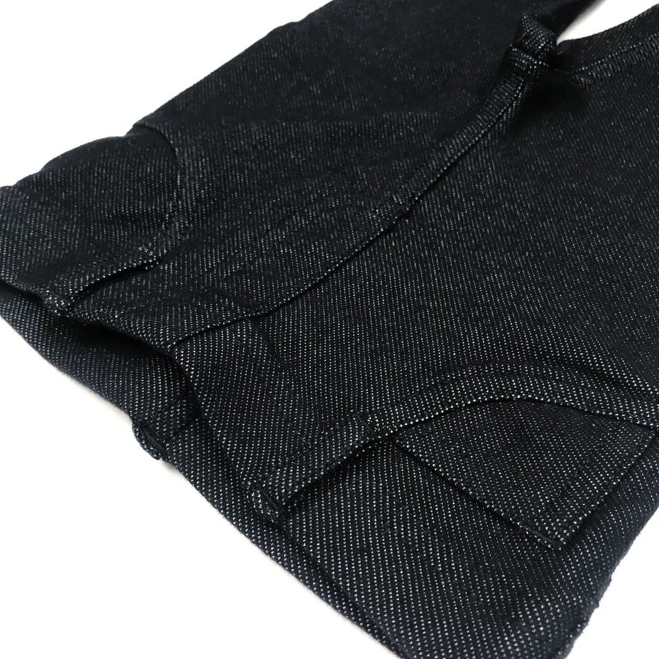 First Impressions Baby Girl Size 6-9M Denim Pull-On Jeggings Deep Black - Image 3 of 4