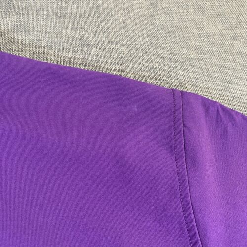 Peter Millar Element 4 Wind 1/2 Zip Golf Windbreaker Jacket Mens Large Purple - Picture 10 of 11