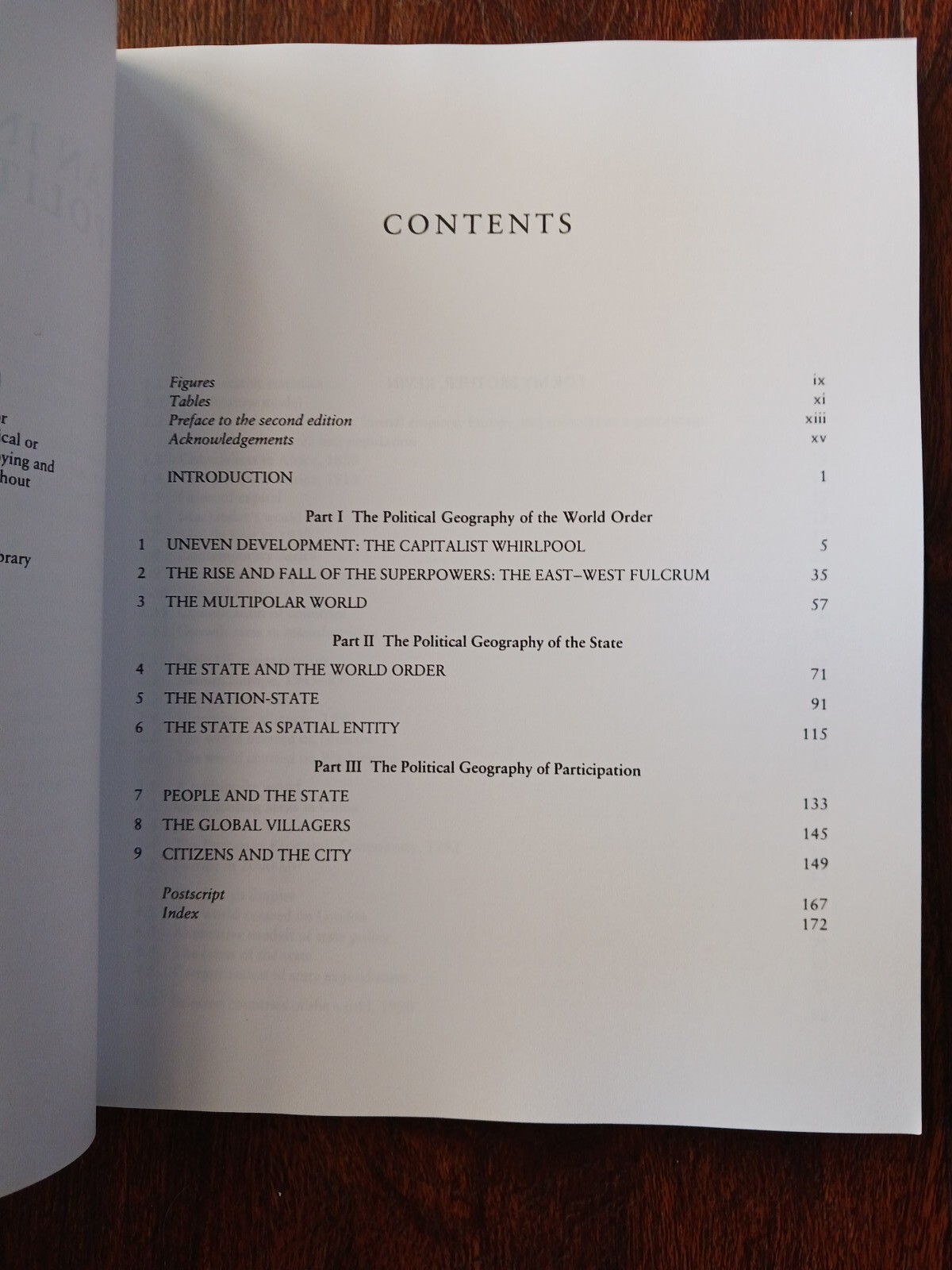 An Introduction to Political Geography by John Rennie Short 1993