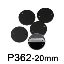 Punching Sale Strass 30Pcs Black Mirror Sew On Rhinestone Irregular Acryl Sewing