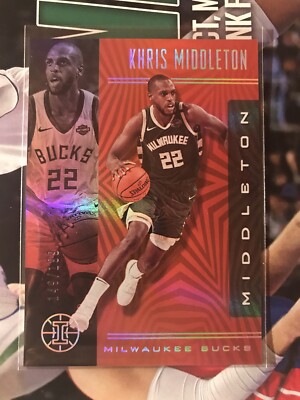 2019-20 Panini Illusions #31 Khris Middleton Ruby 149/199