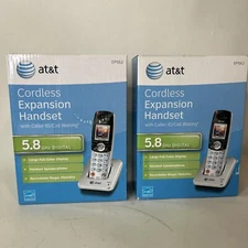 (2) AT&T 5.8 GHz Digital Cordless Expansion Color Handset for ep5632 New Sealed