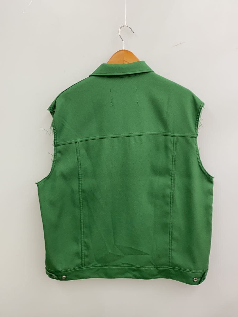 DAIRIKU Other 22SS Regular Polyester Vest L Green Solid Used DAIRIKU Other 22SS Regular Polyester Vest L Green Solid Used