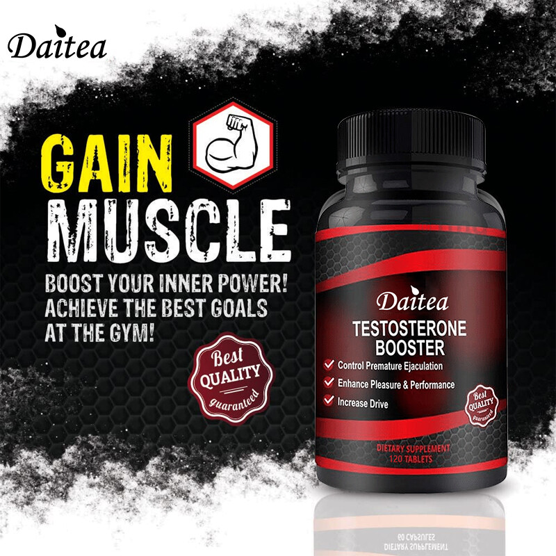 Booster Testosterone Extra Forza per Uomo - Miglioramento della Libido, Resistenza, Guadagno Muscolare foto 4