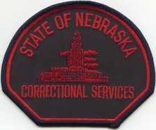 NEBRASKA NE STATE DEPARTMENT OF CORRECTIONS DOC sheriff police PATCH