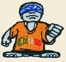 Lil Vato Patch Chicano Power Art La Raza Aztlan Lowrider OG Homie