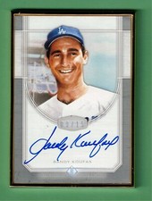 2017 TOPPS TRANSCENDENT SANDY KOUFAX AUTO GOLD FRAMED 9/15 DODGERS