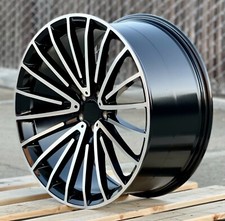 Mb15 Rear Wheel 20x9.5 5x112 Et40 Cb66.6 Black Machined Fit Mercedes One Rim