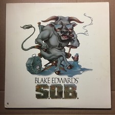 S.O.B. Laserdisc BLAKE EDWARDS JULIE ANDREWS WILLIAM HOLDEN WIDESCREEN RARE