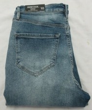 Nicole Miller New York Women's Nomad HighRise Relaxed Straight Heritage Denim 10