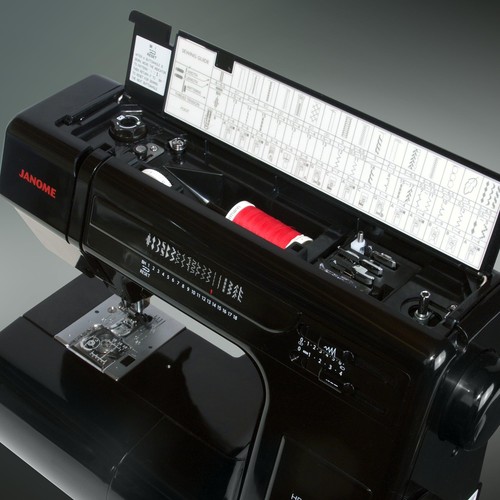 Janome Heavy Duty HD-3000 Black Edition Sewing Machine with Bonus 6 Piece Qui... - 第 4/7 張圖片
