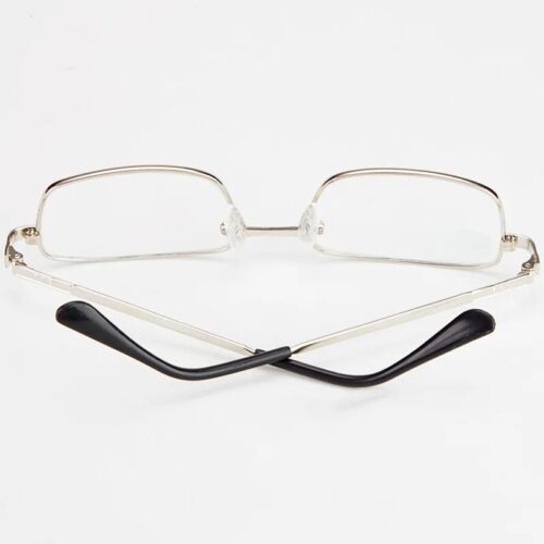 New Real Glass Lens Reading Men Women Square Full Frame Presbyopic Anti Scratch - Picture 3 of 14