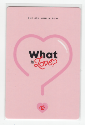 TWICE サイン wats is love Twice Group Photocard | What is love? POB (A) | eBay