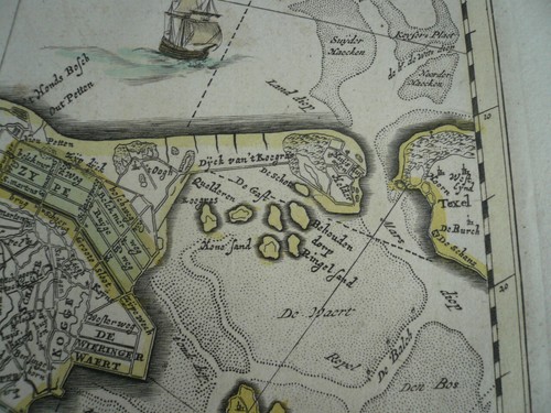 Hollandiae Comitatus, map, anno 1680, Danckerts J., scarce Coppermap, - Picture 14 of 17
