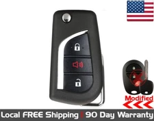 1x New Replacement Transponder Key Remote For Toyota Dot chip - Read Description