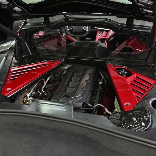 For Corvette C8 Stingray Z51 2020-2023 Engine Bay Cover Panel Filler Covers AT - Picture 2 of 10