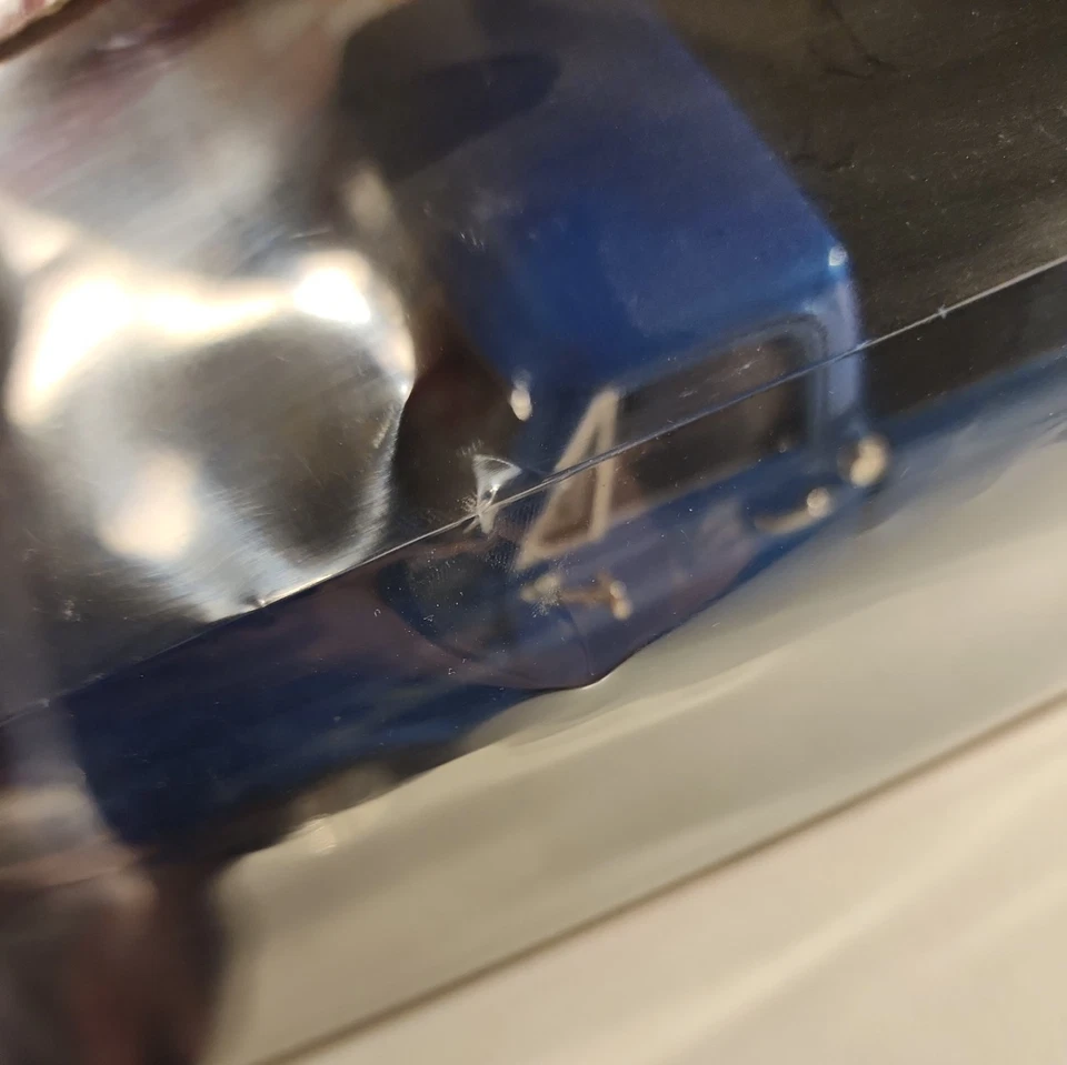 Johnny Lightning 1968 Chevy Pickup 1/18 scale BLUE NEW NIB Playing Mantis - Image 2 of 4