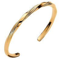 Pandora Schmuck Damen-Armreif Gedreht Goldfarben 563869C00-2