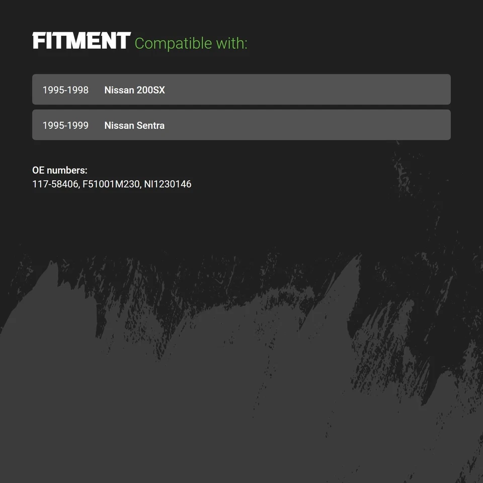 For Nissan Sentra 1995-1999 Replacement ID0020AA0998R00 Hood Panel Standard Line Foto 2 de 2