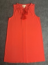 Michael Kors Sleeveless Orange dress   A4
