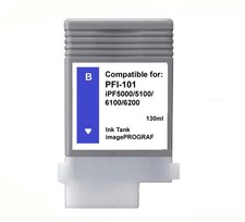 PFI-101 Blue Ink Cartridge Fit Canon iPF 5000 6000s 5100 6100 6200 IPF 101 B