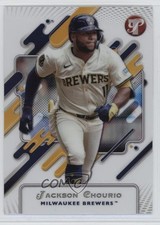 2025 Topps Pristine Refractor Jackson Chourio #136 16wc