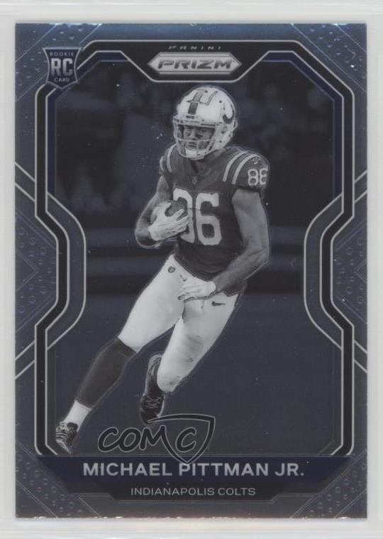 2020 Panini Prizm Variation SP (Negative) Michael Pittman Jr #333 Rookie RC 0nr3