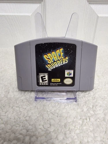 Space Invaders (Nintendo 64, 1999) Cleaned / Tested / Authentic - N64