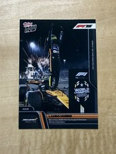 2025 F1 Topps Now 86 LANDO NORRIS MCLAREN WORLD CHAMPION ABU DHABI GP