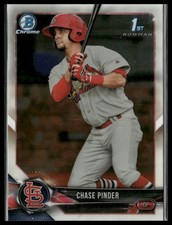 2018 Bowman Chrome #BCP222 Chase Pinder Prospects