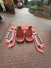 MINI COOPER/ONE/S  R56 2011 Comple RED LEATHER  INTERIOR SEATS DOOR PANELS 08-14