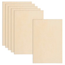6 Pack Basswood Sheets 12 X 18 X 1/8 Inch-3 Mm Unfinished Plywood for Craft