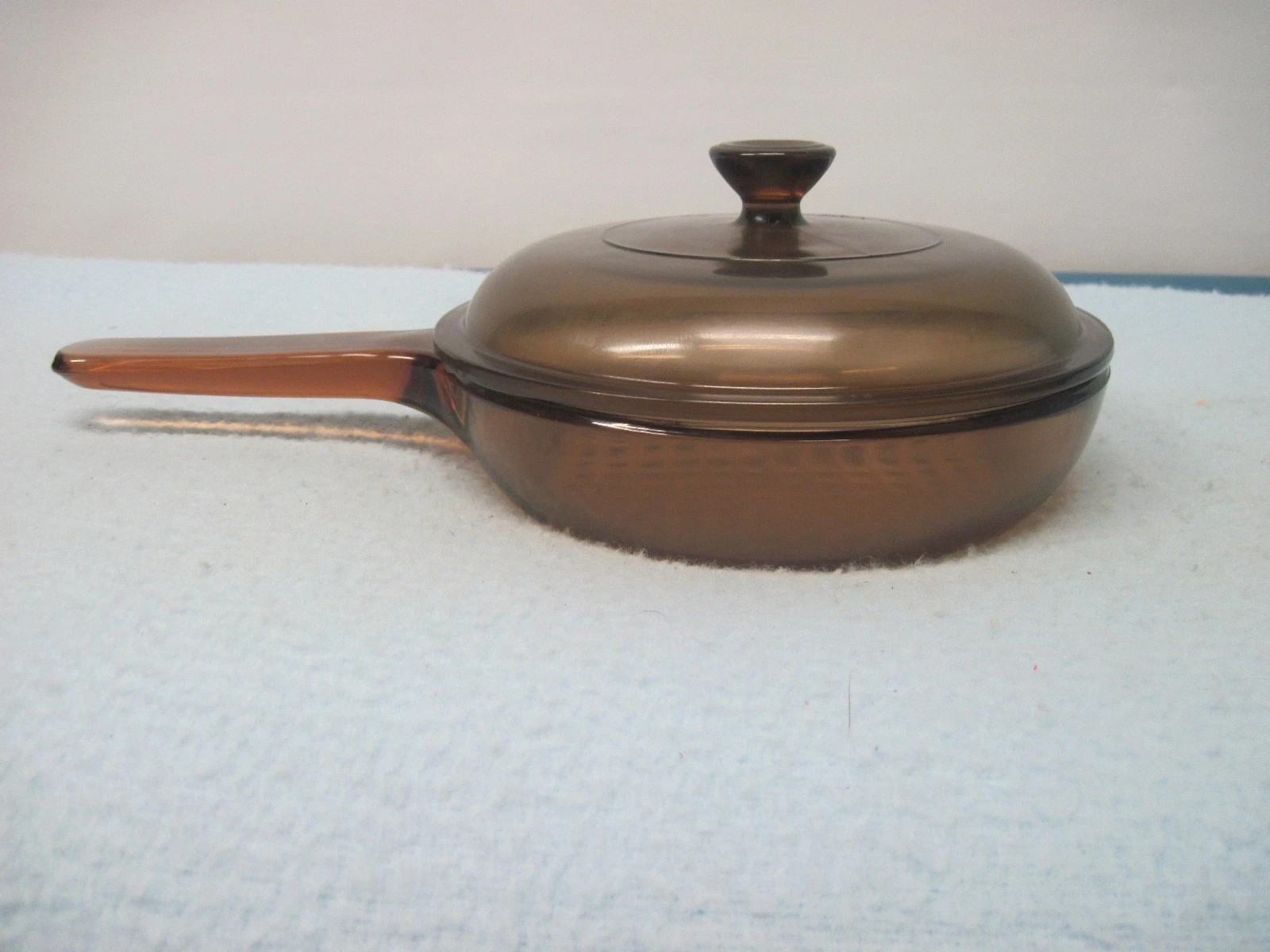 Vision Ware Vintage Corning Pyrex Amber Glass Cookware 10 Piece Set USA ...