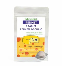 1 Tablet Rennet Cuajo Tablets For any type of cheese 1 tablet Large, white