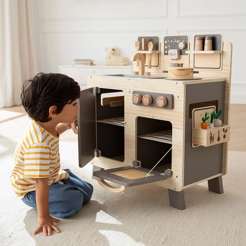 howa Kinderküche Spielküche aus Holz FoodieFun inkl. 10 TLG. Kinderküchenzube... - Bild 7 von 8
