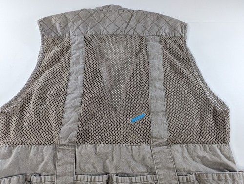 Domke PhoTOGS Vest Mens Size Medium Beige Photographers Utility Fishing Outdoor - Picture 12 of 13