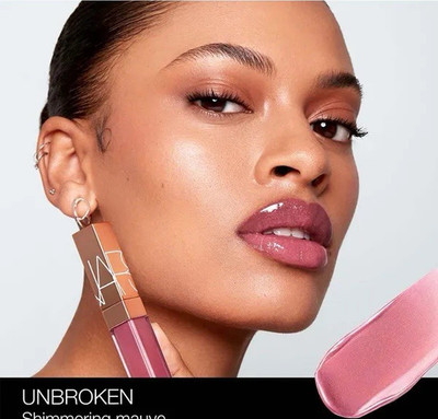 NARS Lipgloss Unbroken Shimmering Mauve Schimmernd Durchscheinend Flüssig