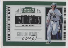 2019 Panini Elite Extra Edition College Ticket Holo Kody Hoese #CT-KH rh9
