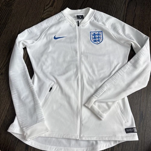 ENGLAND NIKE WORLD CUP FOOTBALL WOMEN white TRAINING TOP SIZE M 893917-101