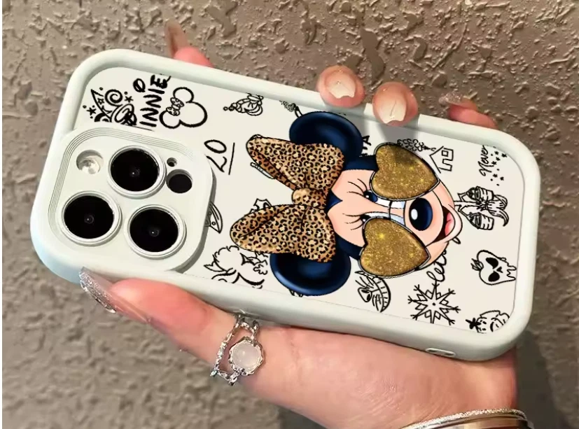 Disney Mickey & Friends Minnie Mouse Apple iPhone 11/1213/14/15/16 Phone Case - Image 3 of 4