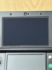 New Nintendo 3DS Black Console Polka Dot Cover Plates Tested FW 11.17.0-50J