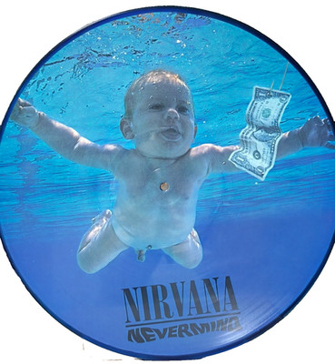 Picture Vinyl-Ausgabe aus 1991 Limitiert Pressung von Nirvana Nevermind sehr sel