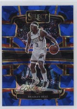 2023-24 Panini Select Concourse Blue Cracked Ice Prizm Bradley Beal #47 1f38