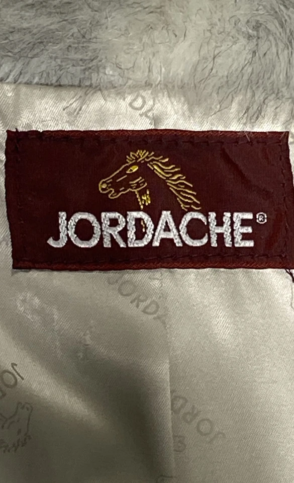 Jordache Womens Gray Solid Modacrylic Acrylic Faux Fur Style Jacket Size 10 - Image 3 of 4