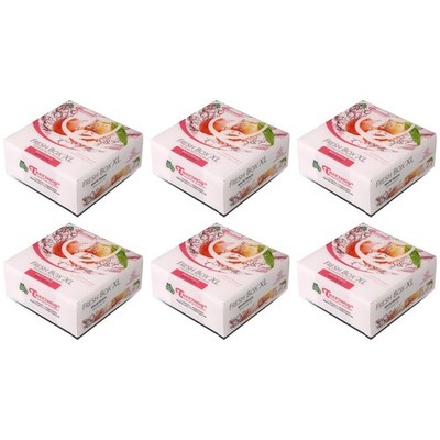Treefrog 400g/14oz Fresh Box XL 6pc White Peach Charcoal Long Last Air Freshener