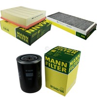 MANN-FILTER Inspektionspaket FüR Vw Passat Variant 1.8 T Audi A4 Avant