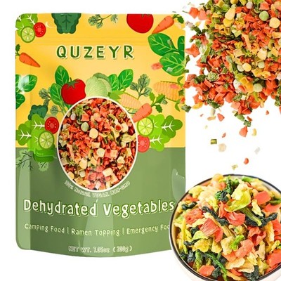 Dried Dehydrated Vegetables for Ramen Toppings, 7.05oz All Natural Dried Vege...